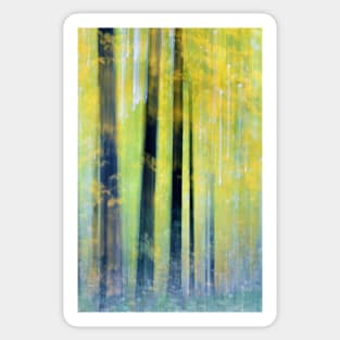 Trees Impressionism Sticker